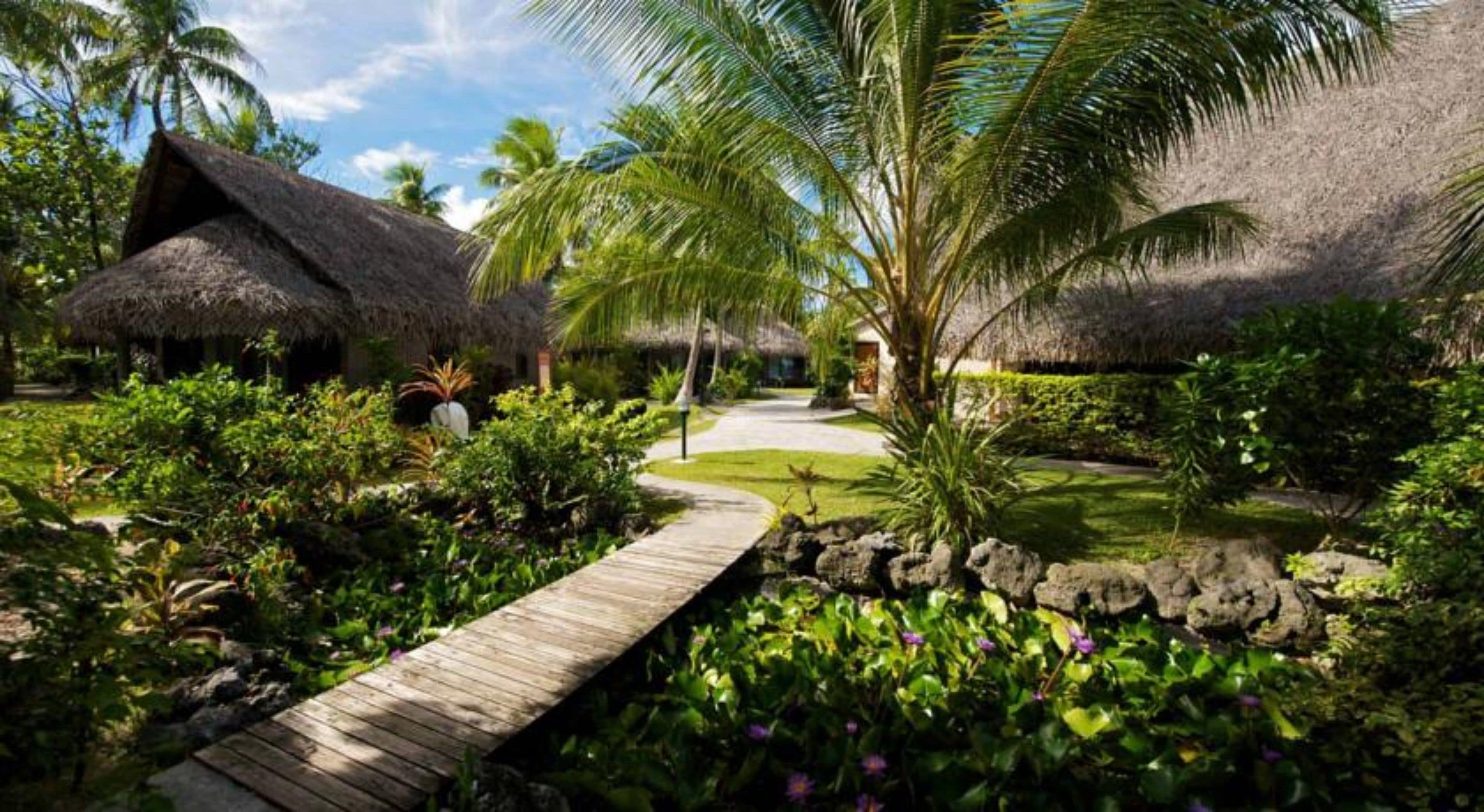 Hotel Maitai Rangiroa — strand