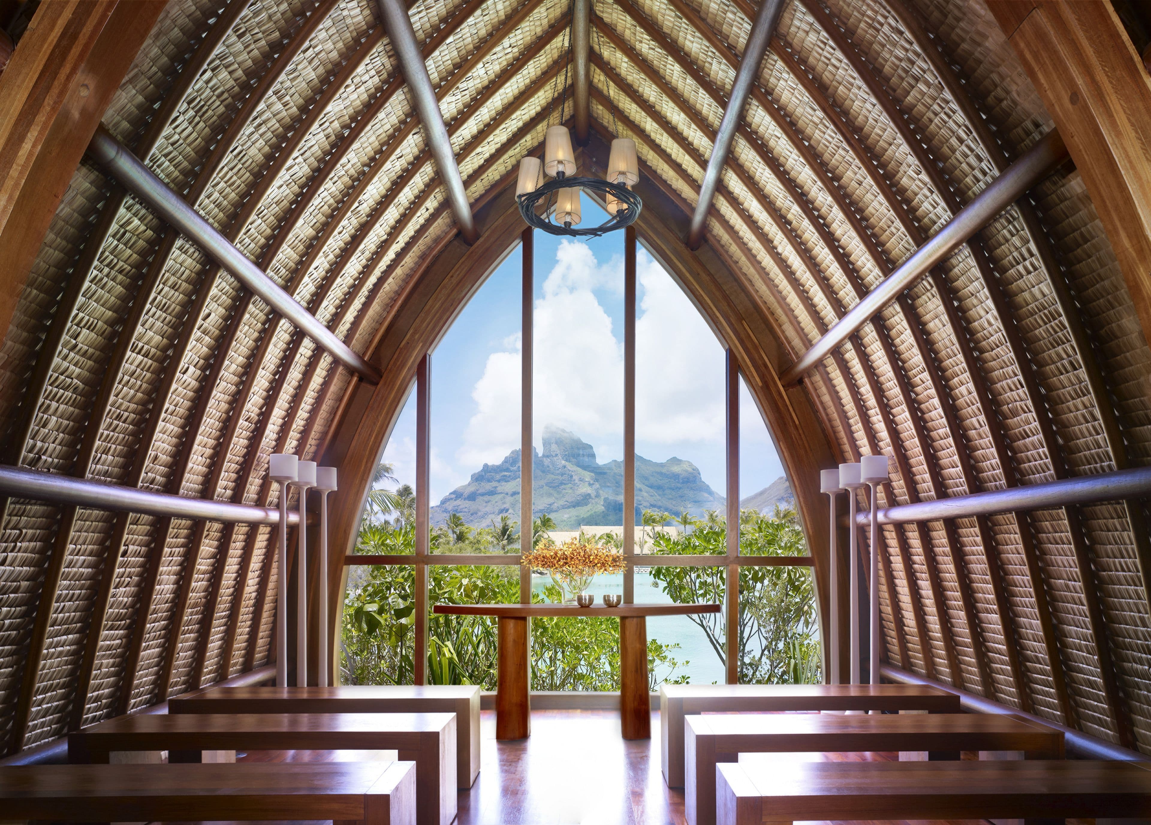 Four Seasons Resort Bora Bora overwater bungalow