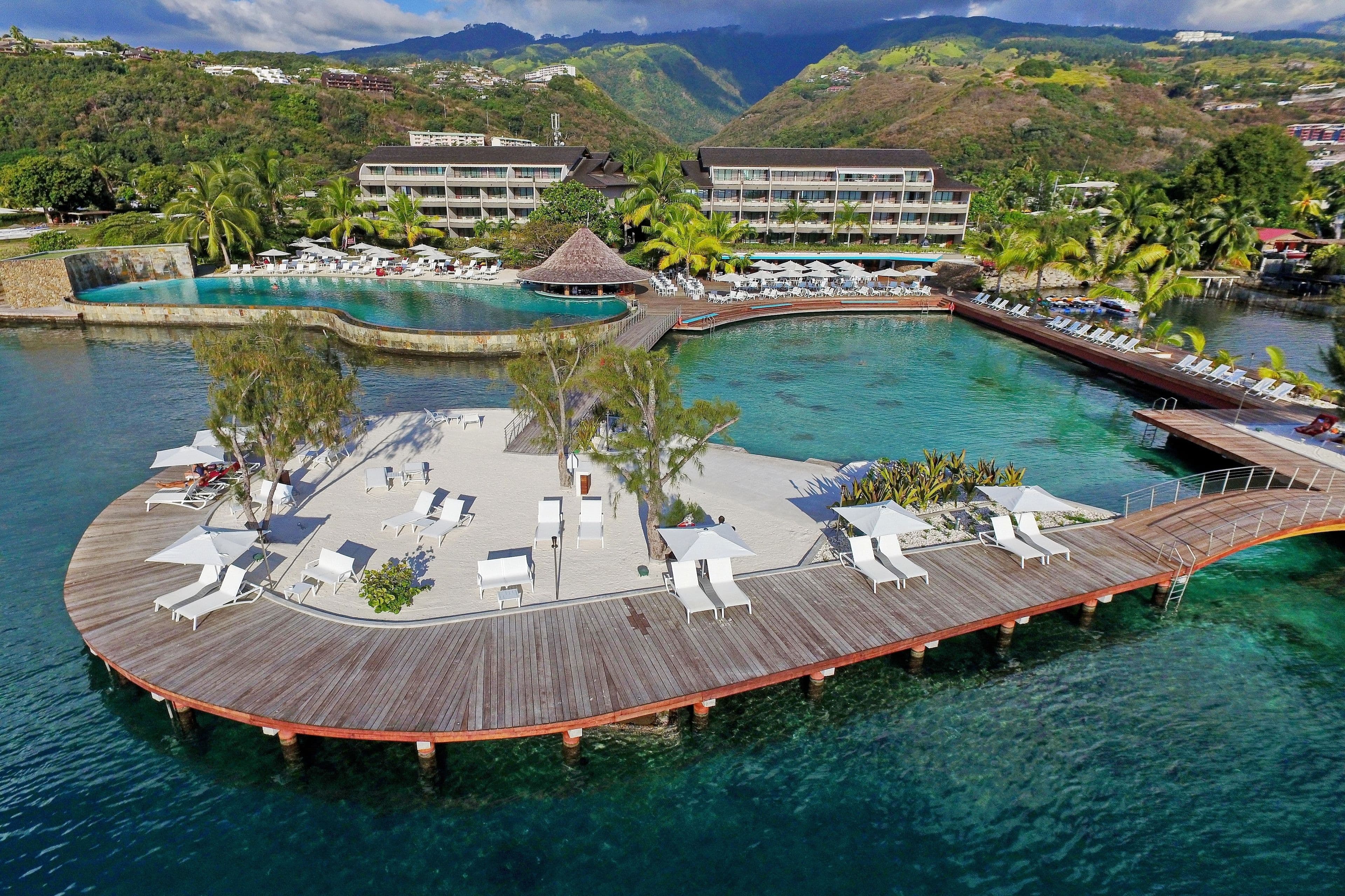 Manava Suite Resort Tahiti — strand
