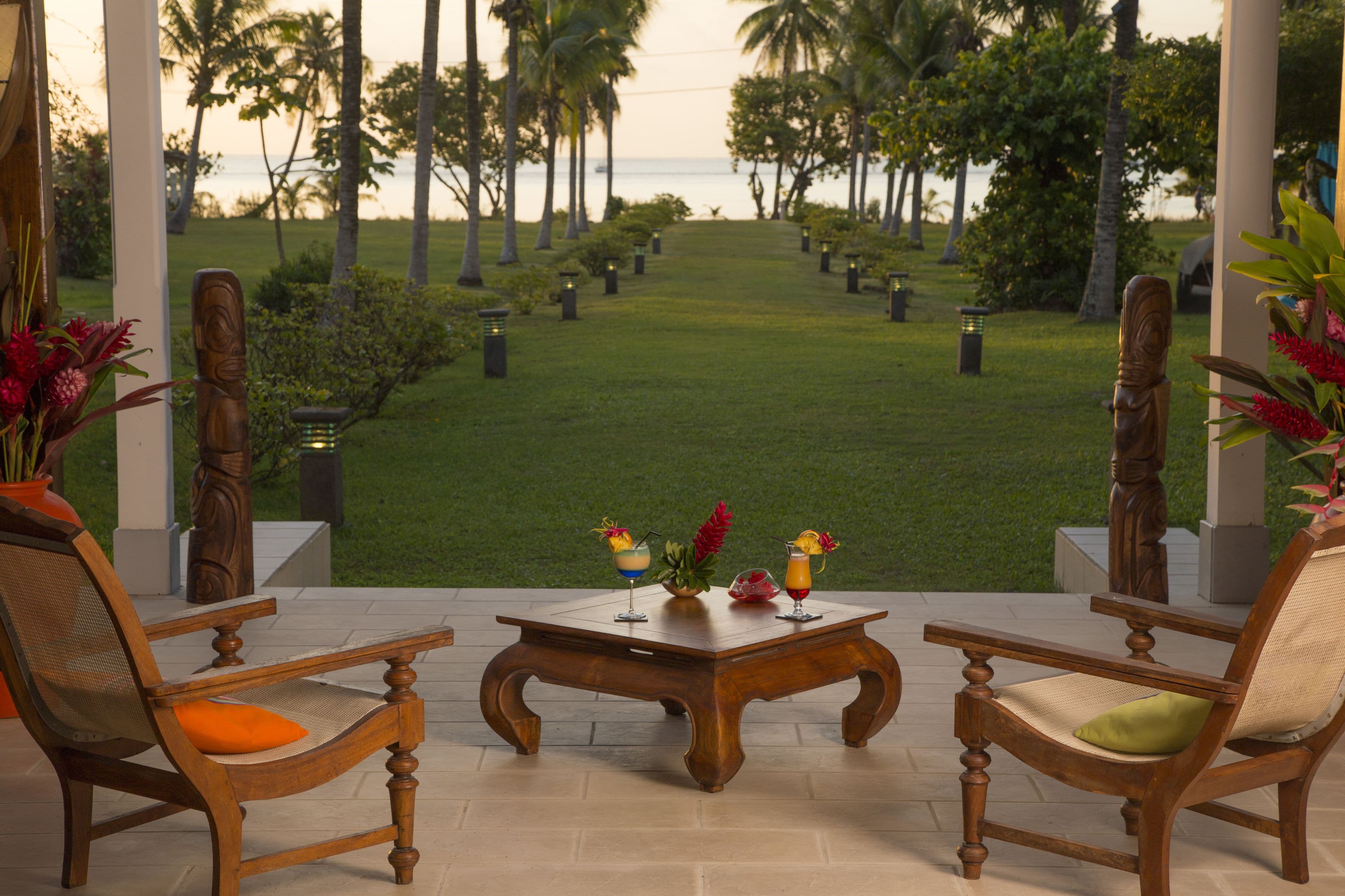 Raiatea Lodge Hotel — lagune
